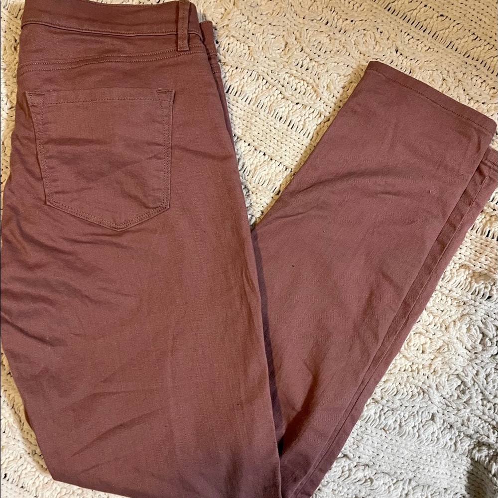 Loft 29/8 loft rose skinny jeans